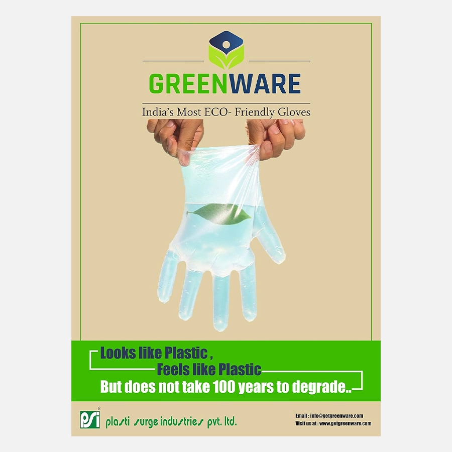 Compostable Hand gloves