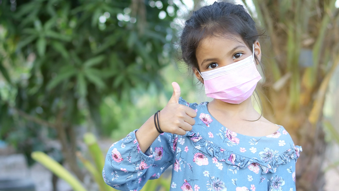 Protecting Smiles: Face Masks for Children in India