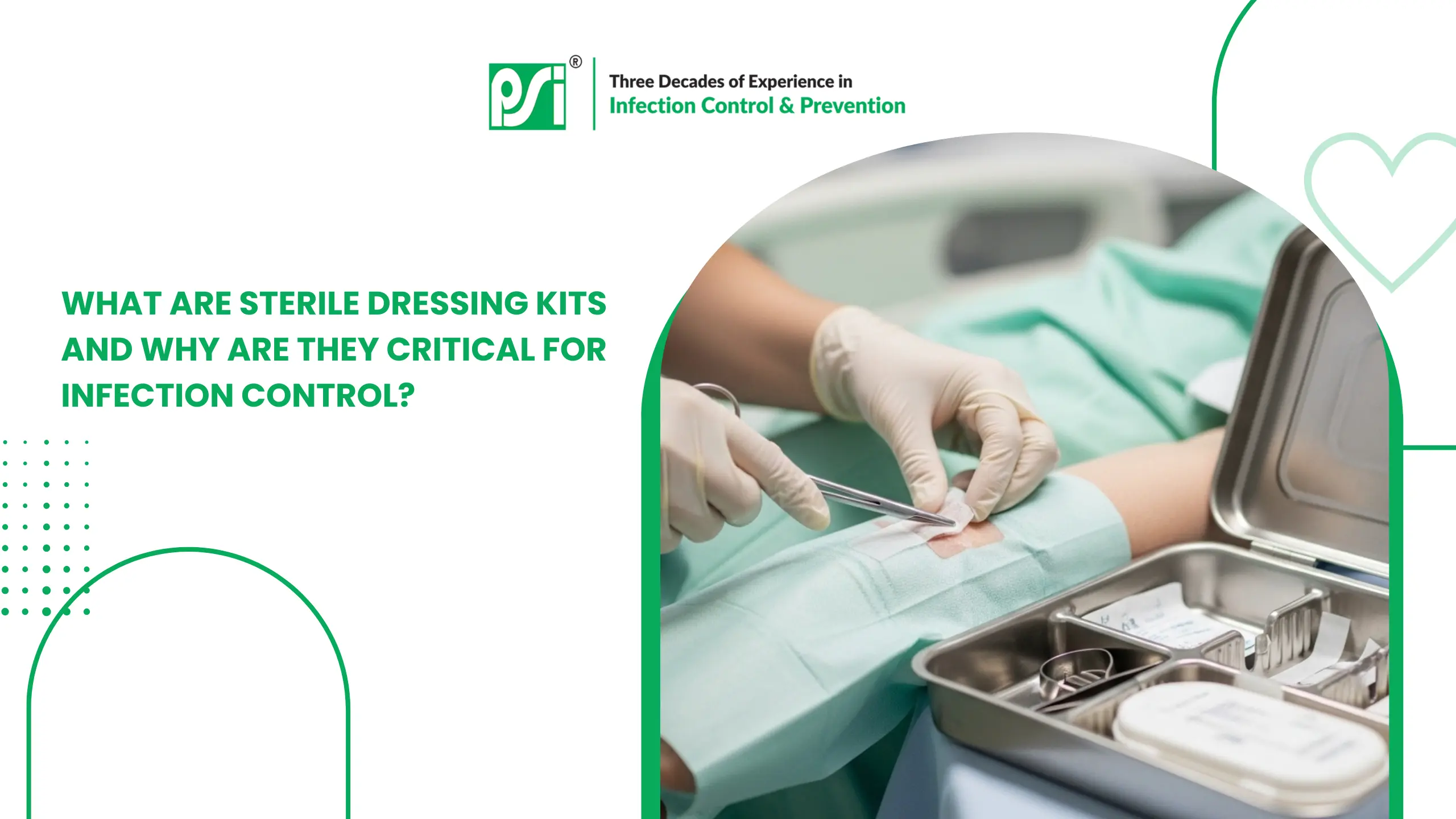 What Are Sterile Dressing Kits and Why Are They Critical for Infection Control?