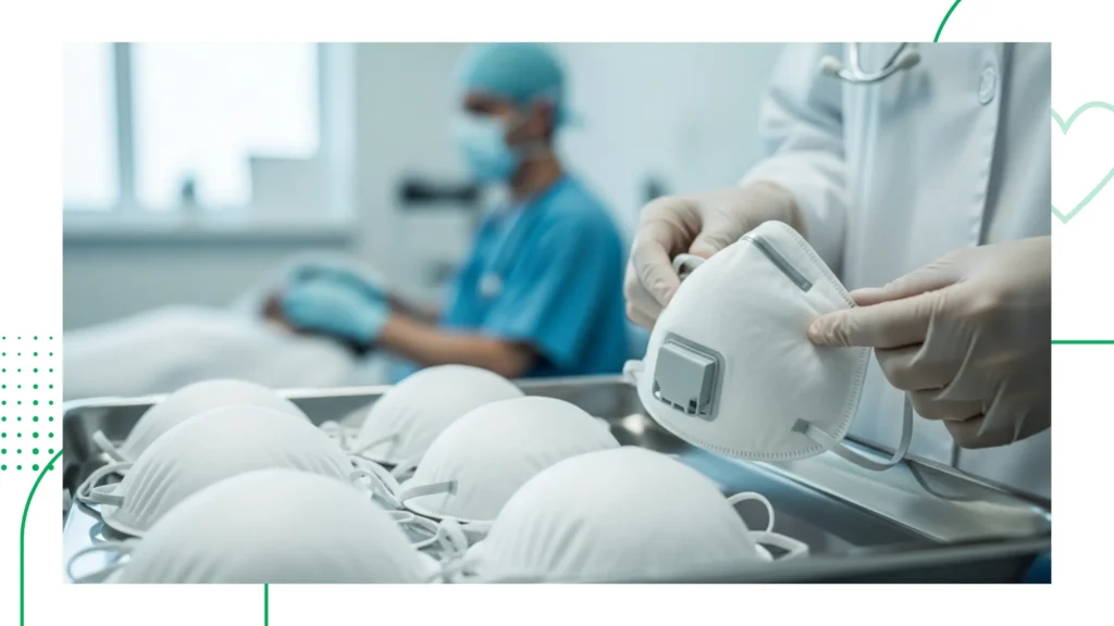 Medical-grade N95 masks