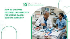 How to compare different dressing kits for wound care in clinical settings?