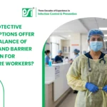 Which protective apparel options offer the best balance of comfort and barrier protection for healthcare workers?