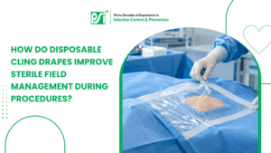 How Do Disposable Cling Drapes Improve Sterile Field Management During Procedures?